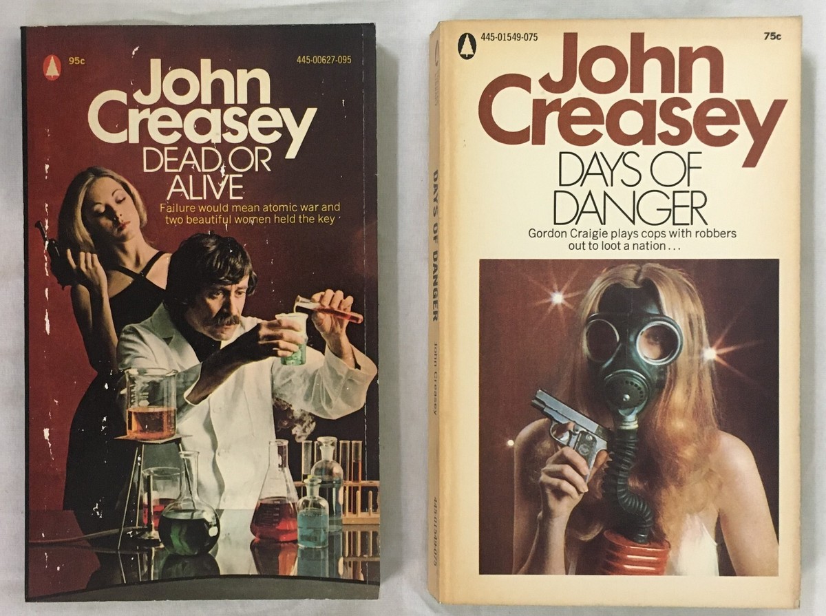 John Creasey 5 Mystery Paperback Book Lot - Vintage | eBay