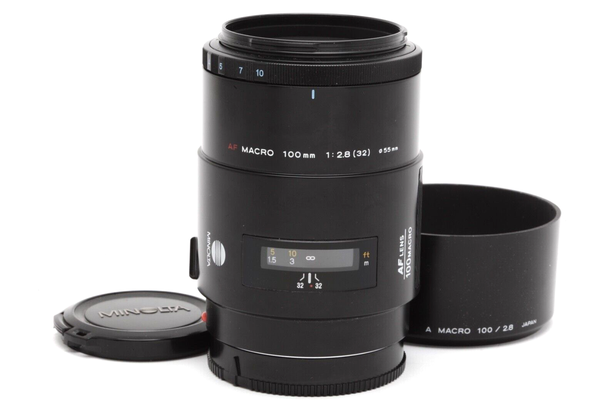Minolta 100mm f2.8 Macro AF Lens for Sony A & Minolta AF Minolta 100mm f2.8 Macro AF Lens for Sony A & Minolta AF