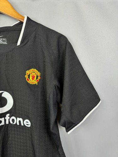 MANCHESTER UNITED 2003 2005 AWAY SHIRT FOOTBALL SOCCER NIKE BOYS 18-20 YRS XL - Picture 5 of 8
