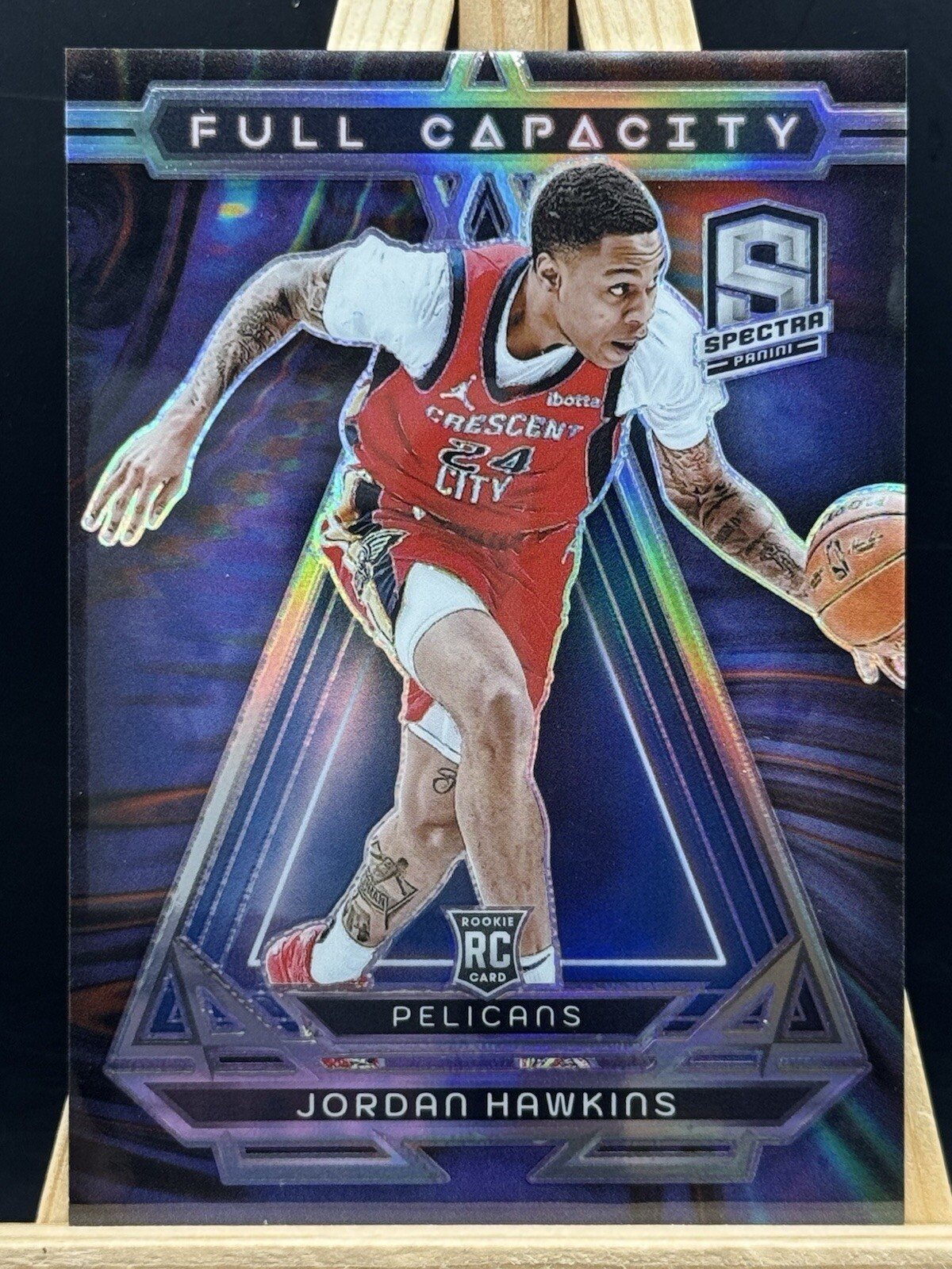 2023-24 Panini Spectra Full Capacity #12 Jordan Hawkins RC Rookie SP CASE HIT