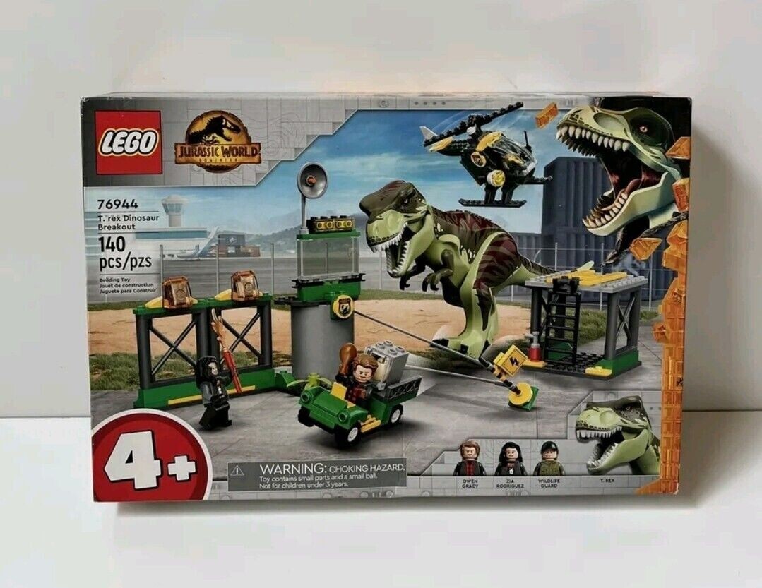 A A A A！ LEGO Jurassic World: T. rex Dinosaur Breakout (76944