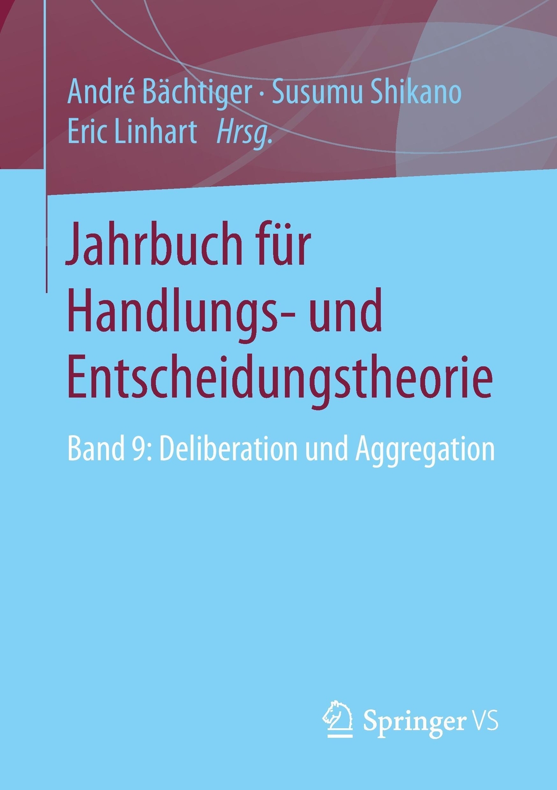 Thumbnail - André Bächtiger (u. A.) | Jahrbuch Für Handlungs- Und