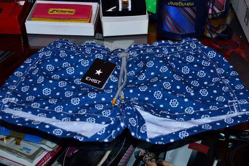 COSTUME BEACHWEAR BOXER PANTALONCINO BOARDSHORT UOMO EXIST MARE SPORT SURF - Picture 6 of 8