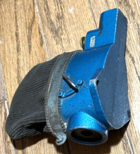 Vintage Pneumatic Spark Plug Cleaner Air Tool Sand Media Blaster Aluminum
