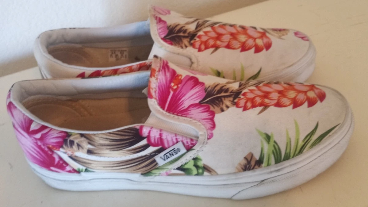 Vans fleurs cheap tropical