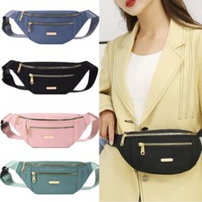Womens Mens Fanny Packs Waterproof Waist Belt Bag Chest Sling Bag Crossbody Bags