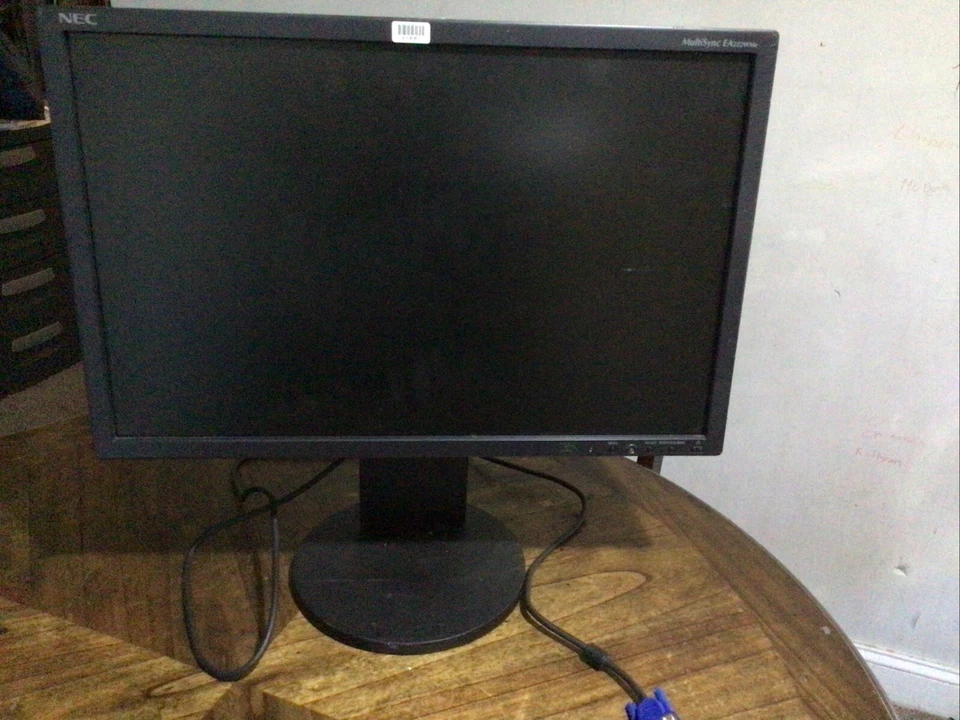 NEC Display MultiSync EA222WMe-BK 22" Built-In Speakers LED Monitor - Image 2 of 4