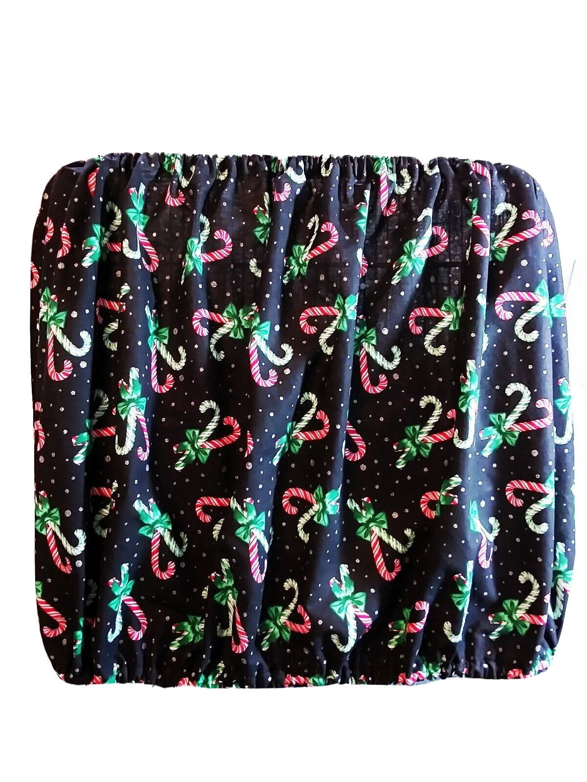 JUMBO-XX 160-180 Bird CAGE Seed Catcher SKIRT ONLY "Candy Canes"