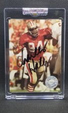 Charles Haley 1991 Pro Set Platinum Signed On Card  Auto AU IP