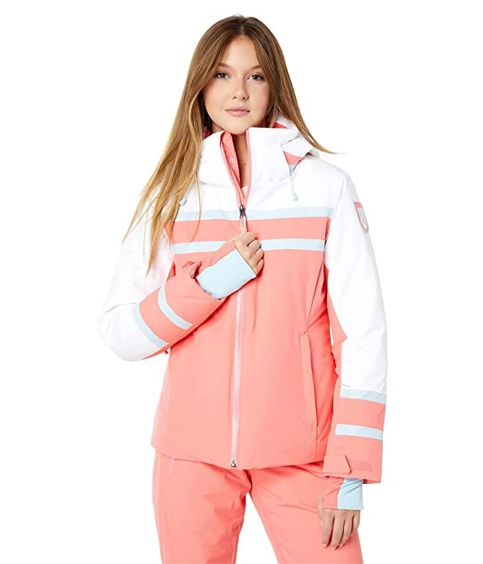 Spyder Captivate Tropic Jacket Women's 8 Ski Snowboard Winter Hooded Snow
Opens in a new window or t