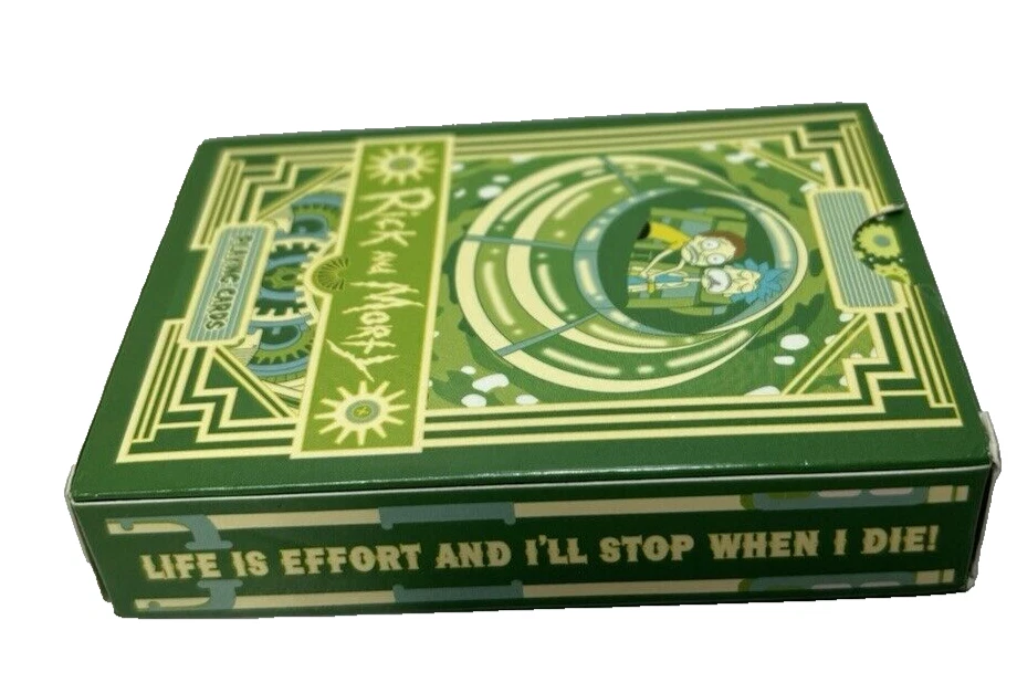Rick and Morty Playing Cards Collectible Fan Deck for Game Night Fun & Display - Image 4 of 4