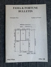 Fama + Fortune Bulletin - Incident on 9th St : Christopher Wool : PB : NEW