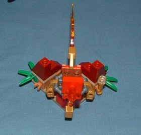 LEGENDS OF CHIMA, VARDY'S ICE VULTURE GLIDER SET 70141 - LEGO - 2014 - USED