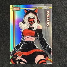 2026 Topps Chrome Marvel Comics #84 Mutina Refractor