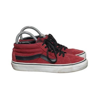Vans, Schnürstiefel, Größe: 39, model: sk8-hi, Rot/Schwarz/Weiß, Damen #RqA