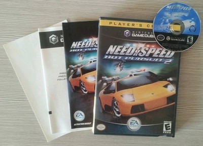 Need for Speed: Hot Pursuit 2 (Electronic Arts,Nintendo GameCube, 2002) Complete