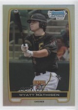 2012 Bowman Draft Chrome Draft Picks Refractor Wyatt Mathisen #BDPP43 1d0