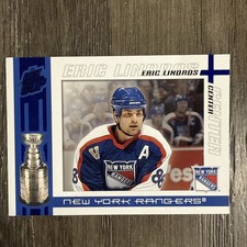 2003-04 Pacific Quest for the Cup - Eric Lindros #71 Blue /150