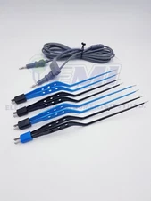 Aesculap Pivot Point 4 Pcs Bipolar Forceps Set Reusable with 3mm Cable