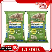 4 Pack Feline Pine Original Cat Litter, 40 lb