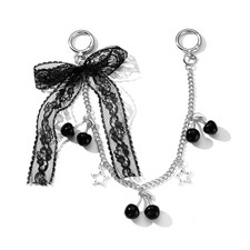 Cute Cherry Bag Charms,Bow Purse Charms Wallet Chain Keychains Purse Accessor...