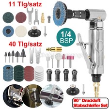 Druckluft Stabschleifer Winkelschleifer 90&deg; Winkel Schleifer Trennschleifer Set