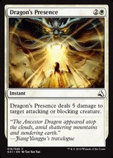 Dragon's Presence 016/040 Near Mint GS1 Global Series Jiang Yanggu & Mu Yanling