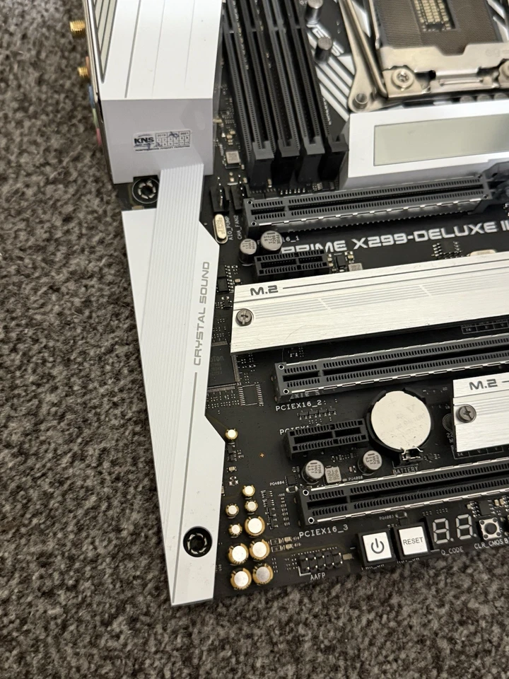 ASUS PRIME X299-DELUXE II LGA 2066 Support Intel Core X-Series  i9-10940X - Image 3 of 4