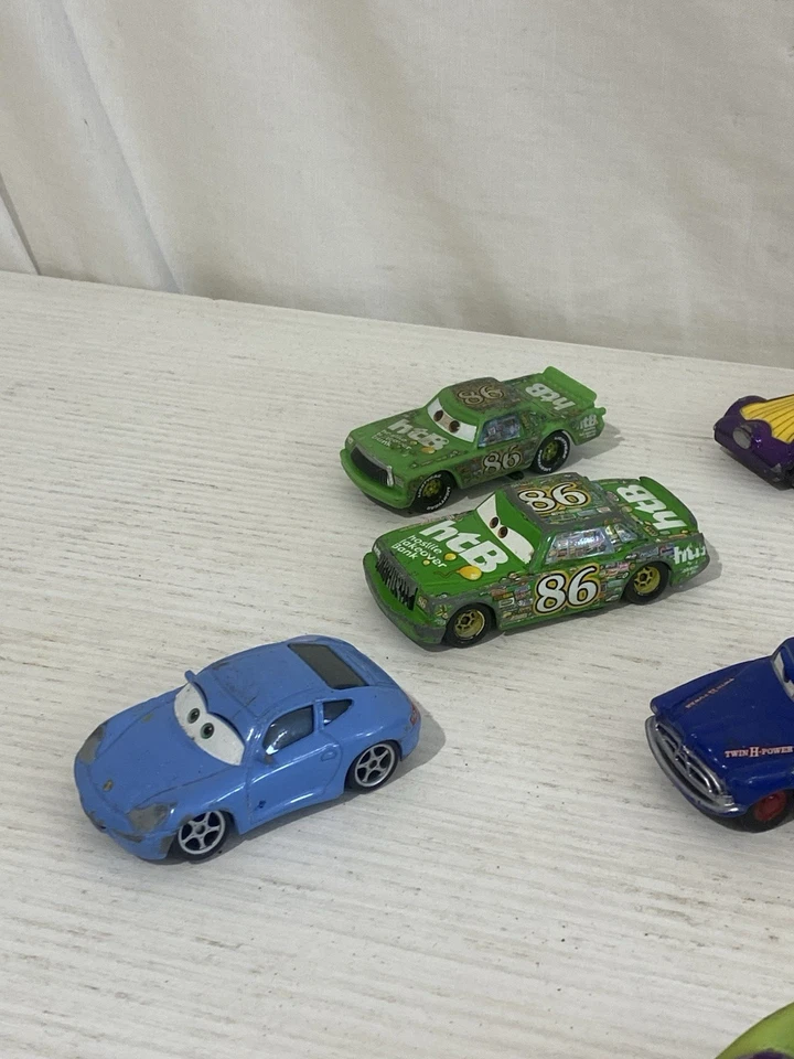 Lotto 12 Disney Pixar Cars Mattel 1:55 – Saetta McQueen, Chick Hicks, Doc - Immagine 2 di 4