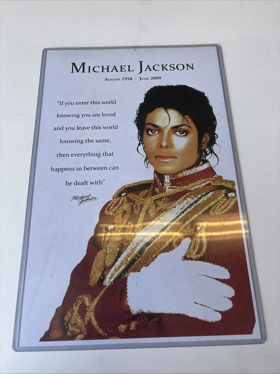 Preços baixos em Cartazes originais de Michael Jackson | eBay