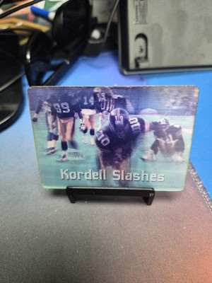 1996 Movi Motion Vision Slash Kordell Stewart Digital Replays Steelers Autograph