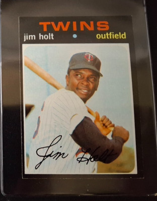 1971 Topps Baseball 7 Jim Holt Twins NM-MT BIN