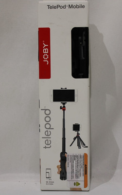 JOBY JB01550-BWW TelePod Mobile Tripod for Smartphone Vlogging Bluetooth Remote