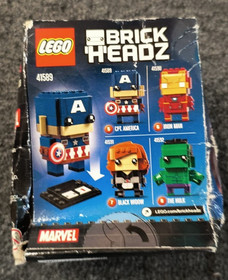LEGO BRICKHEADZ: Captain America (41589) , New Distressed , A1