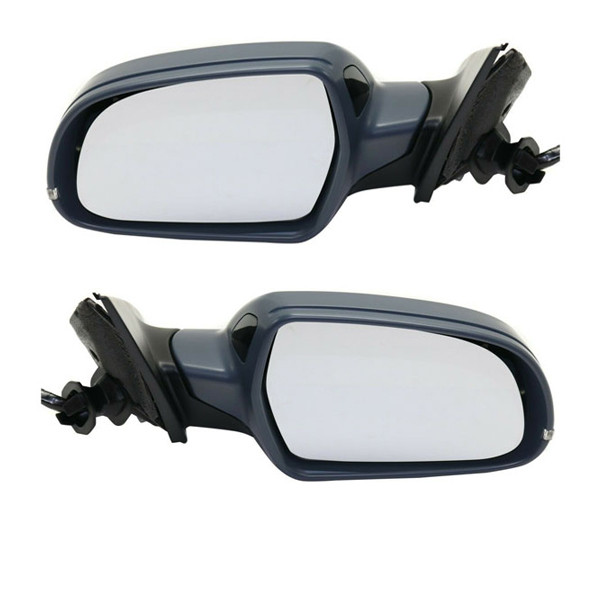 For 12-16 A4/S4 Rear View Mirror Assembly Power Fold Heat w/Signal Lamp Set Pair