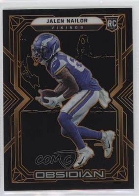 2022 Obsidian Rookies Electric Etch Orange 52/75 Jalen Nailor Rookie RC 1c3k