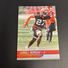 2017 Panini Certified Cuts - Rookies Jabrill Peppers #180 Silver /99 (RC)