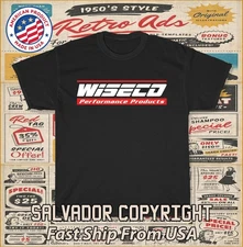 New Tee Shirt Wiseco Piston Racing Logo Men's T-Shirt American T-Shirt
