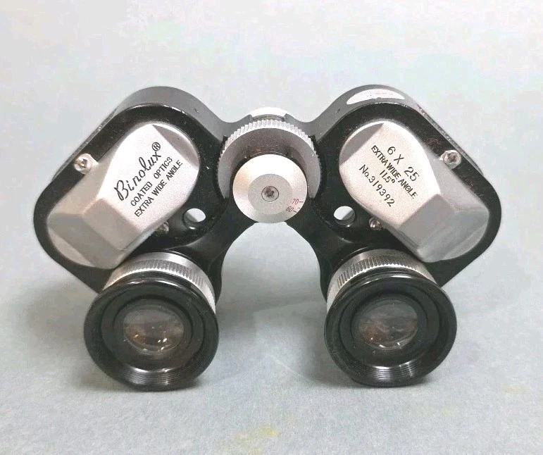 VTG BINOLUX MICRON 6x25 THEATER BINOCULARS 11.5 Degree OPEN BOX - Image 2 of 4