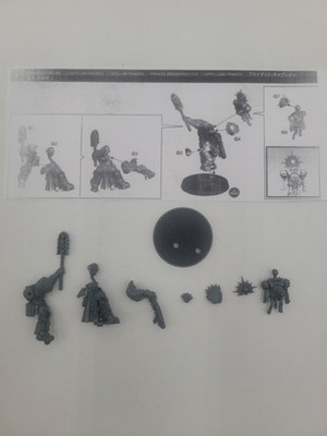 Primaris Chaplain Space Marine Warhammer 40K Mini Unbuilt w/ Instructions & Base