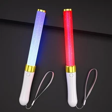 Bsgifts 2 Pack LED Light Sticks-15 Colors Reusable Glow Sticks, Glow Party Su...
