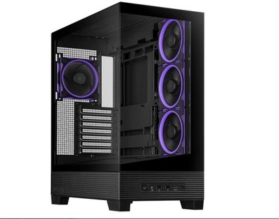 ASUS A32 PLUS Black ATX gaming PC case, support 360mm radiators and 420mm graphi