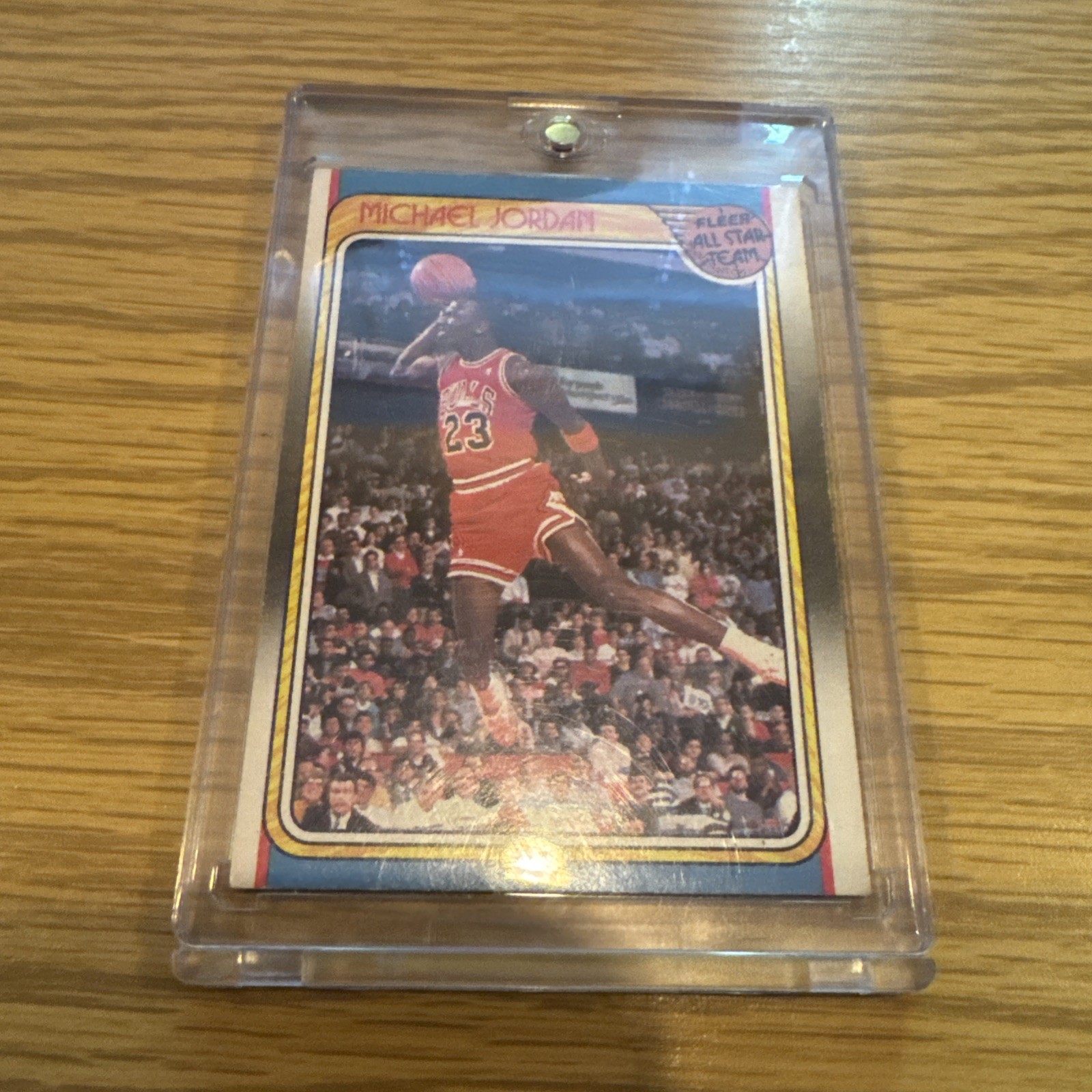 1988-89 Fleer Michael Jordan #120 ジョーダン Amazon.com: 1988-89 Fleer #120 Michael Jordan All-Star AS