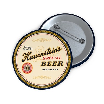 Hauenstein's Special Beer New Ulm MN Brewery Pin Retro Breweriana Pinback Button