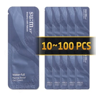 SO:M 37˚ SU:M37 Wasserhaltige Meeres-Relief-Gelcreme 1 ml (10–100 Stück) SUM37