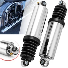 Adjustable 12" Air Shocks For Harley Road King Street Electra Glide CVO 1980-UP