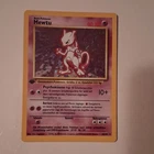 Pokémon Mewtu 10/102 Base Set Holo Card 1999 German First Edition