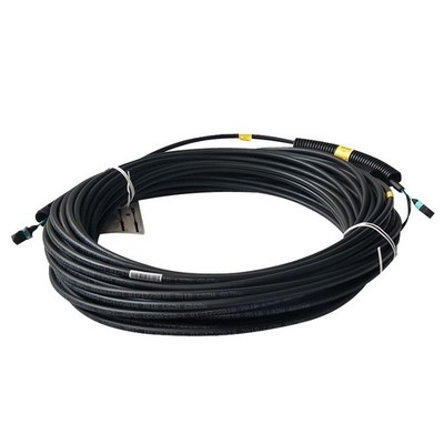 50M Field Outdoor MPO Female 8 Cores 10GB 50/125 OM3 MM Fiber Patch Cable Cord