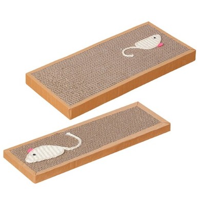 Scratch Pad Toy Scratching Lounge Bed Kitten Couch Cat Scratchers
