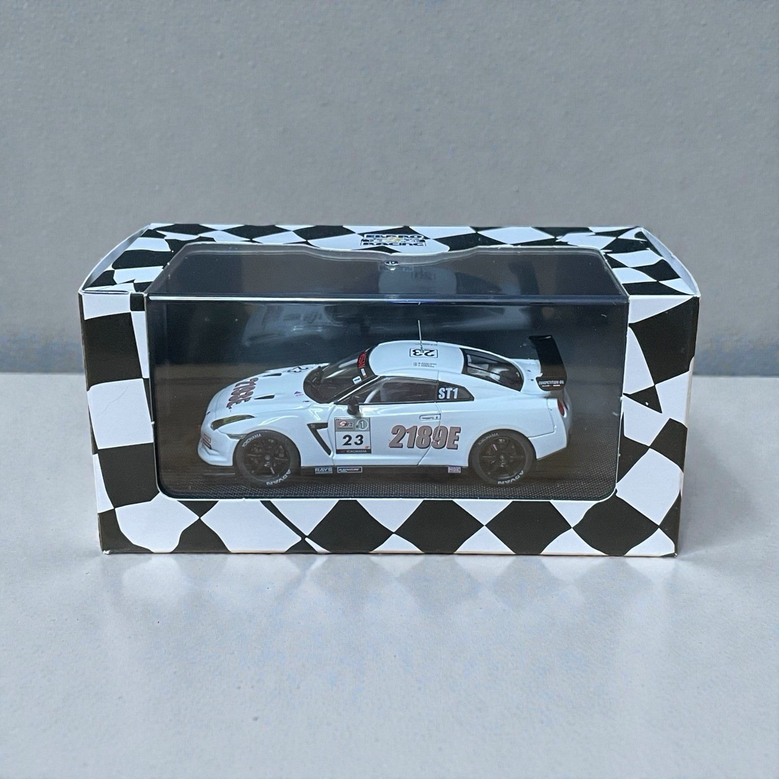 Ebbro 1:43 Nissan Gtr R35 Nismo Super Taikyu 2010 Fuji Diecast Model Car